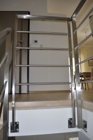 Inox  κάγκελα